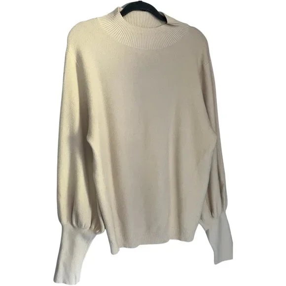 Fashion Nova Cream Sweater, Size XL - Picture 4 of 10
